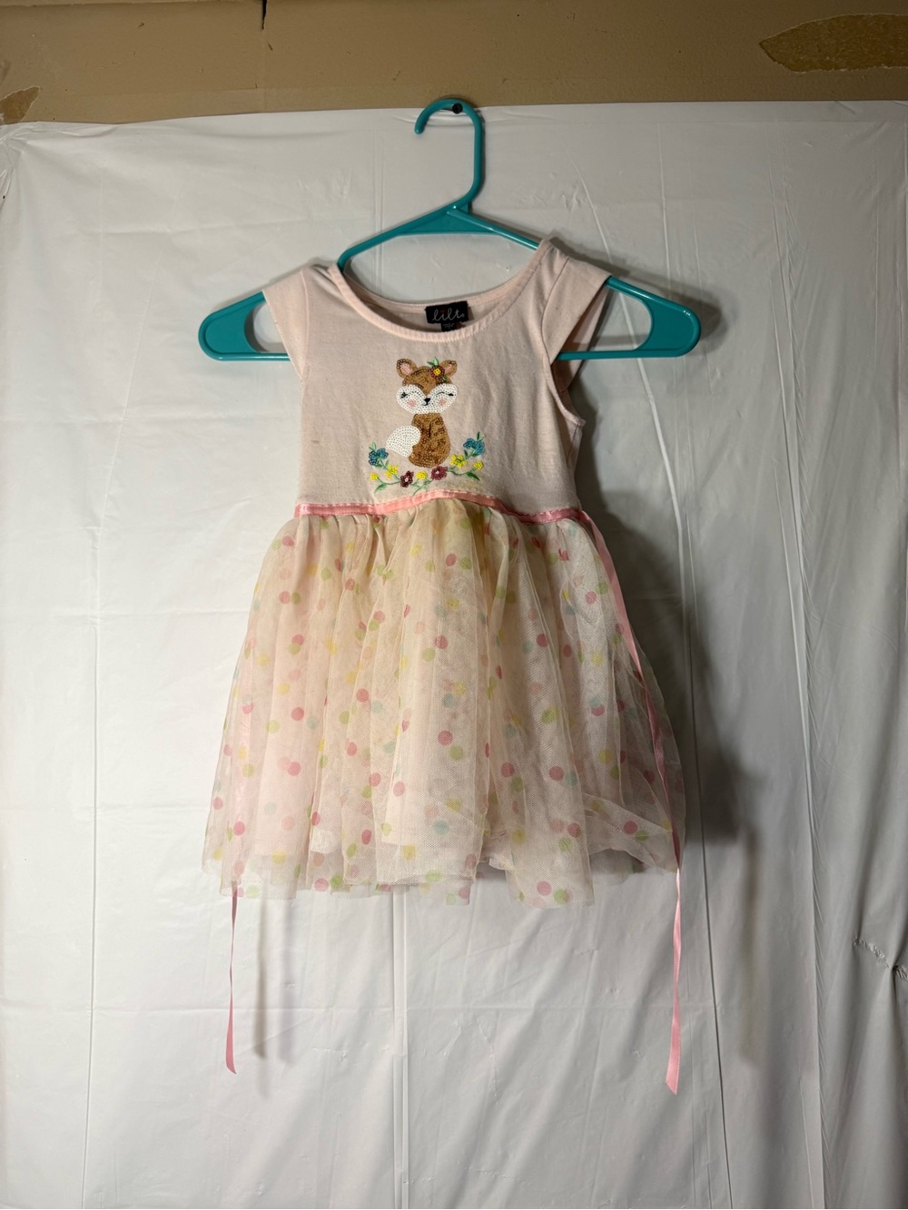 Lilt girls Fox Tulle Dress size 4